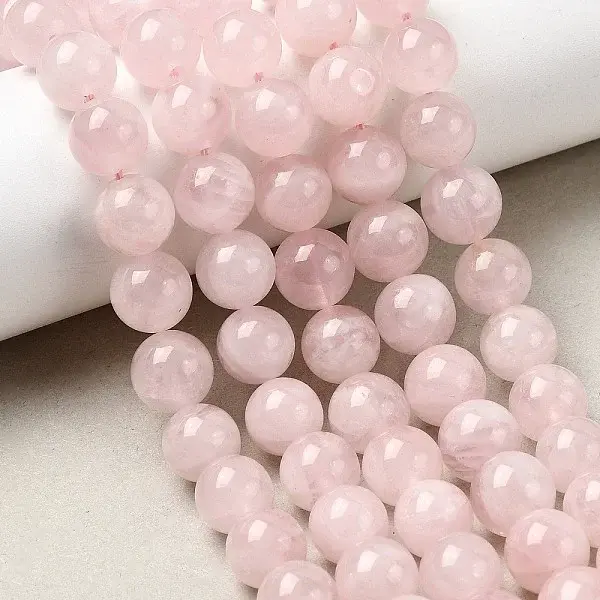 Natural Madagascar Rose Quartz Beads Strands
