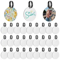 PVC Round Luggage Tag