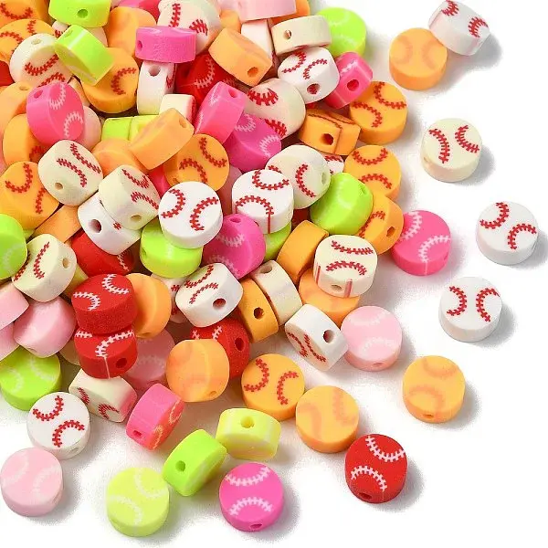 200Pcs Handmade Polymer Clay Beads