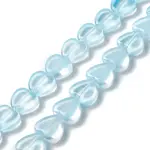 Transparent Glass Beads Strand