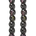 Electroplate Glass Bead Strands