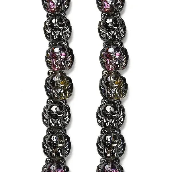 Electroplate Glass Bead Strands