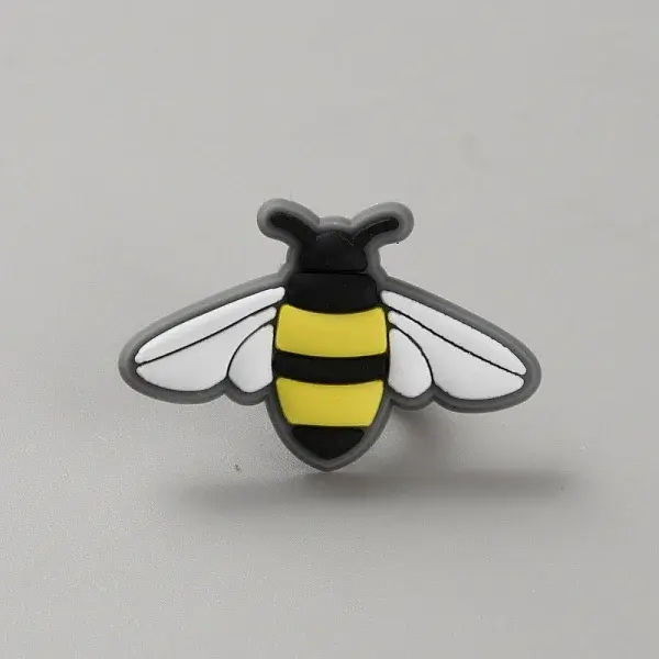 Bees Plastic Cartoon Style Straw Toppers