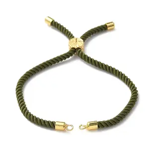 Cotton Cord Bracelet Making