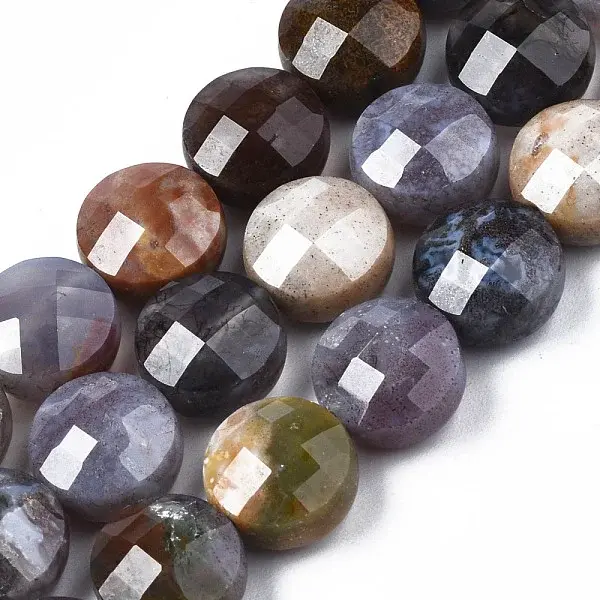 Natural Indian Agate Beads Strands