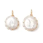 Natural Keshi Pearl Pendants