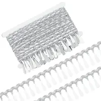 10 Yards Polyester Ribbons with Teardrop Tassel