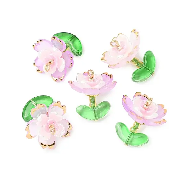 Transparent Acrylic Pendants