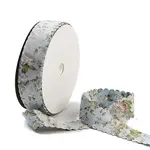 20 Yards Flower Printed Polyester Ribbon
