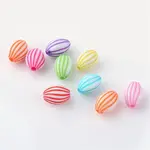 Craft Style Acrylic Corrugated Beads