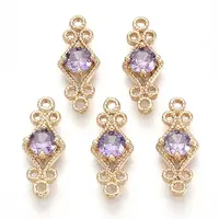 Golden Tone Brass Links Connectors