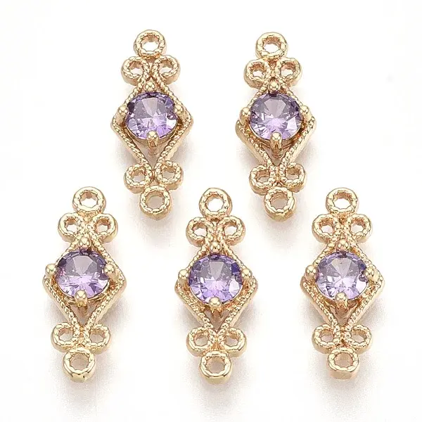 Golden Tone Brass Links Connectors