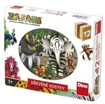 Dřevěné kostky Zafari