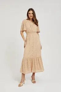 Marisse Women's Dress L-Su-4320 Beige