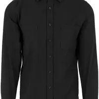 Kostkovaná Flanelová košile blk/blk