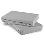 Plachta posteľná sivá jersey EMI Plachta 90 (100)x200