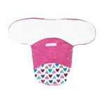 Zavinovačka, spacáček s Minky, 0-6m - Srdiečka, Minky ružová
