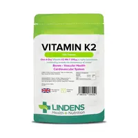 LINDENS Health + Nutrition Vitamín K2 200 µg, 120 tabliet