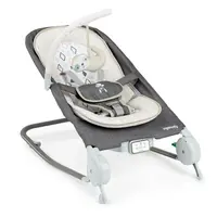 Lehátko masážne vibrujúce s melódiou Happy Belly™ Rock-to-Bounce - Parker™ 0m+ do 9kg