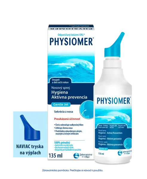 PHYSIOMER GENTLE JET nosový sprej