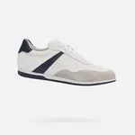 White men's sneakers Geox Renan - Men's