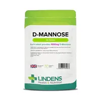 LINDENS Health + Nutrition D-manóza 1000 mg, 30 tabliet