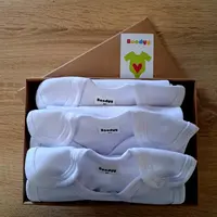 Boodyy Dupačky, biele, 3ks 62 (2-4 mesiace)