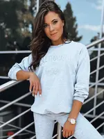 Dámská oversize mikina CALIFORNIA DREAM Barva béžová DSTREET