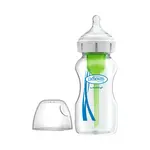 Dojčenská Antikoliková fľaša Options+ SKLENENÁ Wide-Neck 270ml (WB91700-P4)
