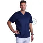 Pánska/ unisex blúza V výstrih - námornícka modrá XS