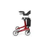 Ultraľahké karbónové 4-kolesové chodítko FUTURO červené