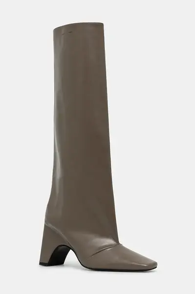 Kožené kozačky Coperni Bridge Boot