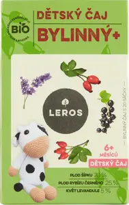LEROS BIO DETSKÝ ČAJ BYLINNÝ+