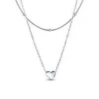 Stříbrný náhrdelník Detis