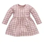 Pinokio Kids's Romantic Longsleeve Dress Pink/Print