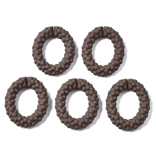 Spray Painted CCB Plastic Linking Rings