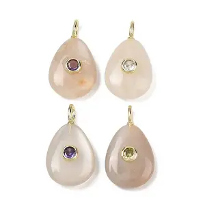 Natural Grey Moonstone Pendants