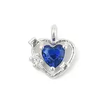 925 Sterling Silver Micro Pave Cubic Zirconia Pendants