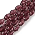 Transparent Glass Beads Strands