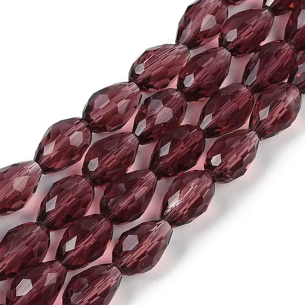 Transparent Glass Beads Strands