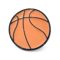 Basketball Alloy Enamel Brooch