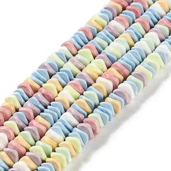 Natural Rainbow Alashan Agate Beads Strands