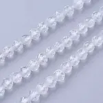 Natural White Topaz Beads Strands