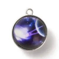 Galaxy Theme Luminous Glass Ball Pendants