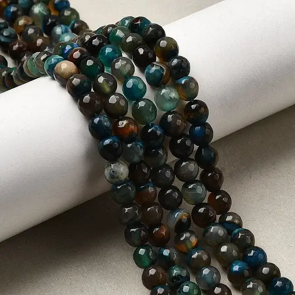 Natural Agate Beads Strands