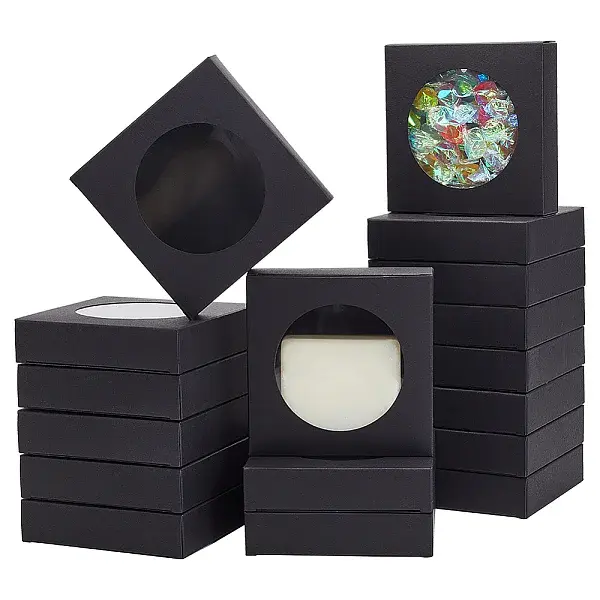 Cube Kraft Paper Storage Gift Boxes