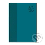 Manager diár VENETIA 2026 (tyrkysový) (12-mesačný, B5, stĺpcový)