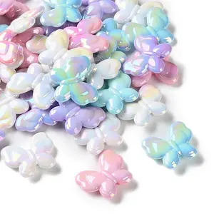 UV Plating Opaque Acrylic Beads
