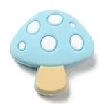 Mushroom Food Grade Eco-Friendly Silicone Focal Beads