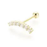 925 Sterling Silver Barbell Cartilage Earrings